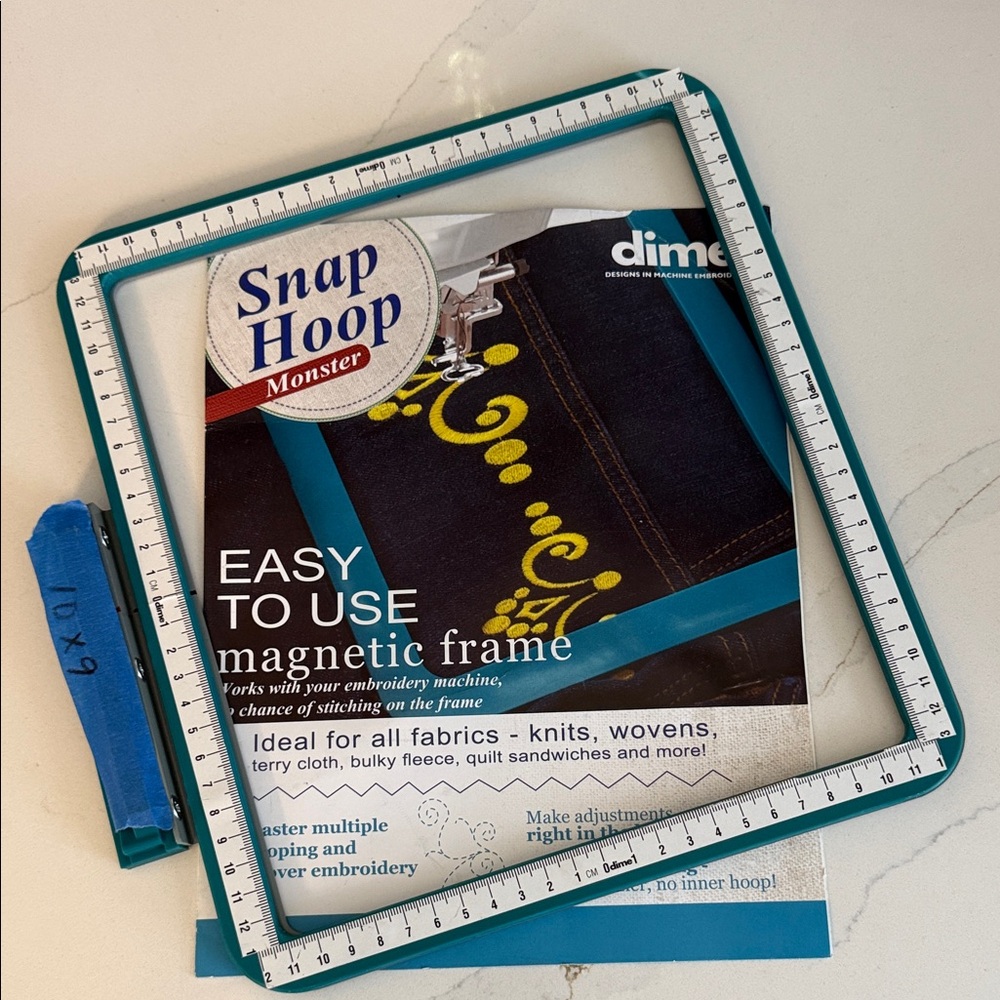 Dime Snap Hoop Monster Magnetic Frame